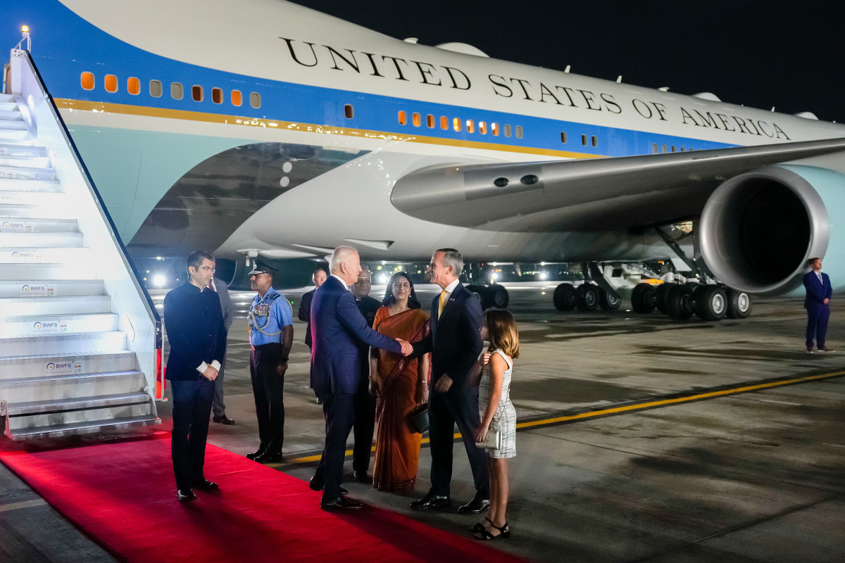 Байден прибыл Индию для участия на саммите G20-ФОТО 