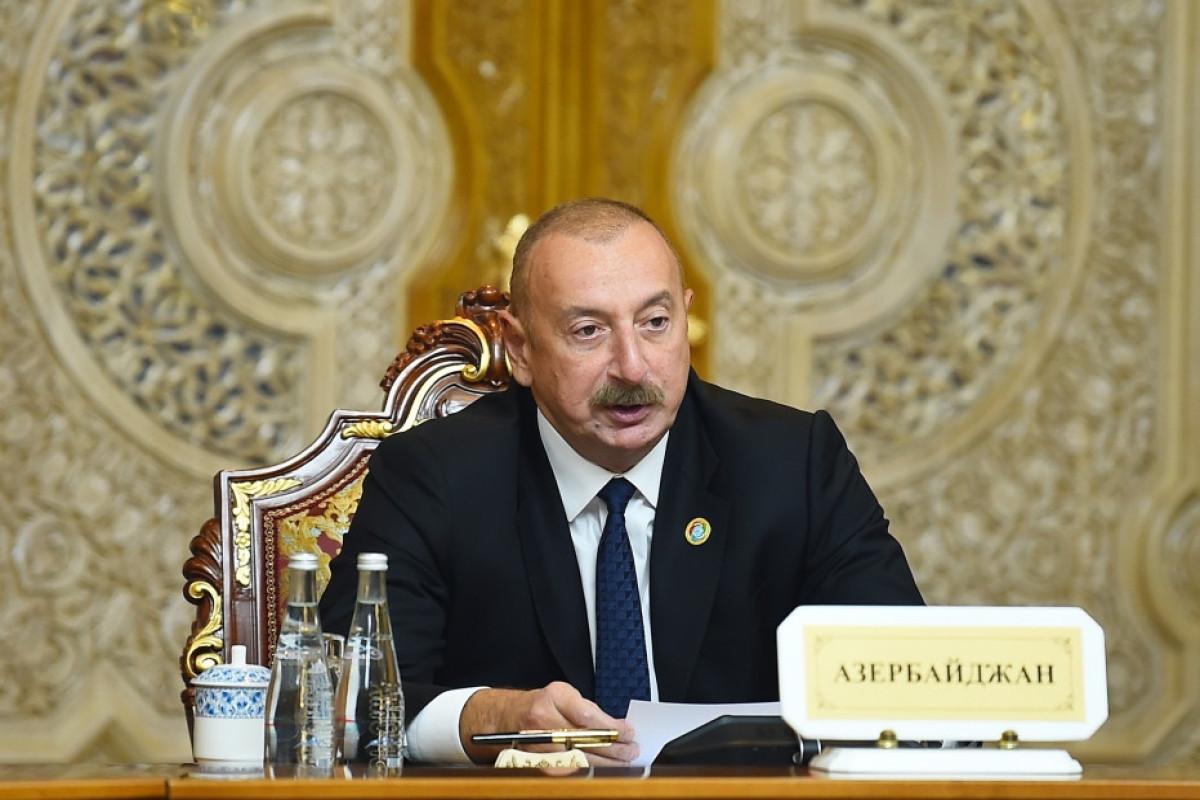 Президент Ильхам Алиев