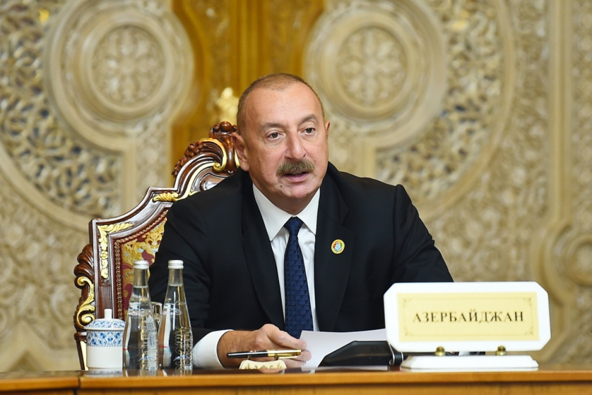 Президент Ильхам Алиев