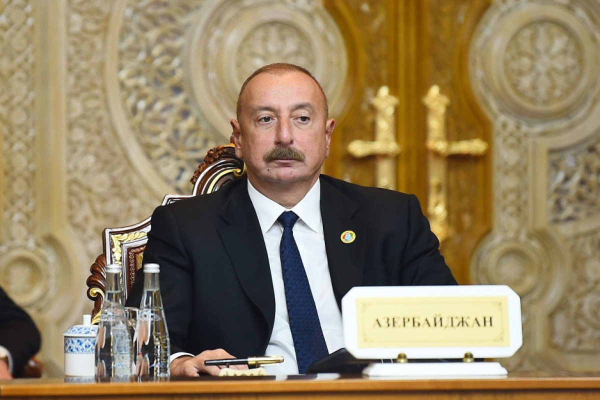 Президент Ильхам Алиев