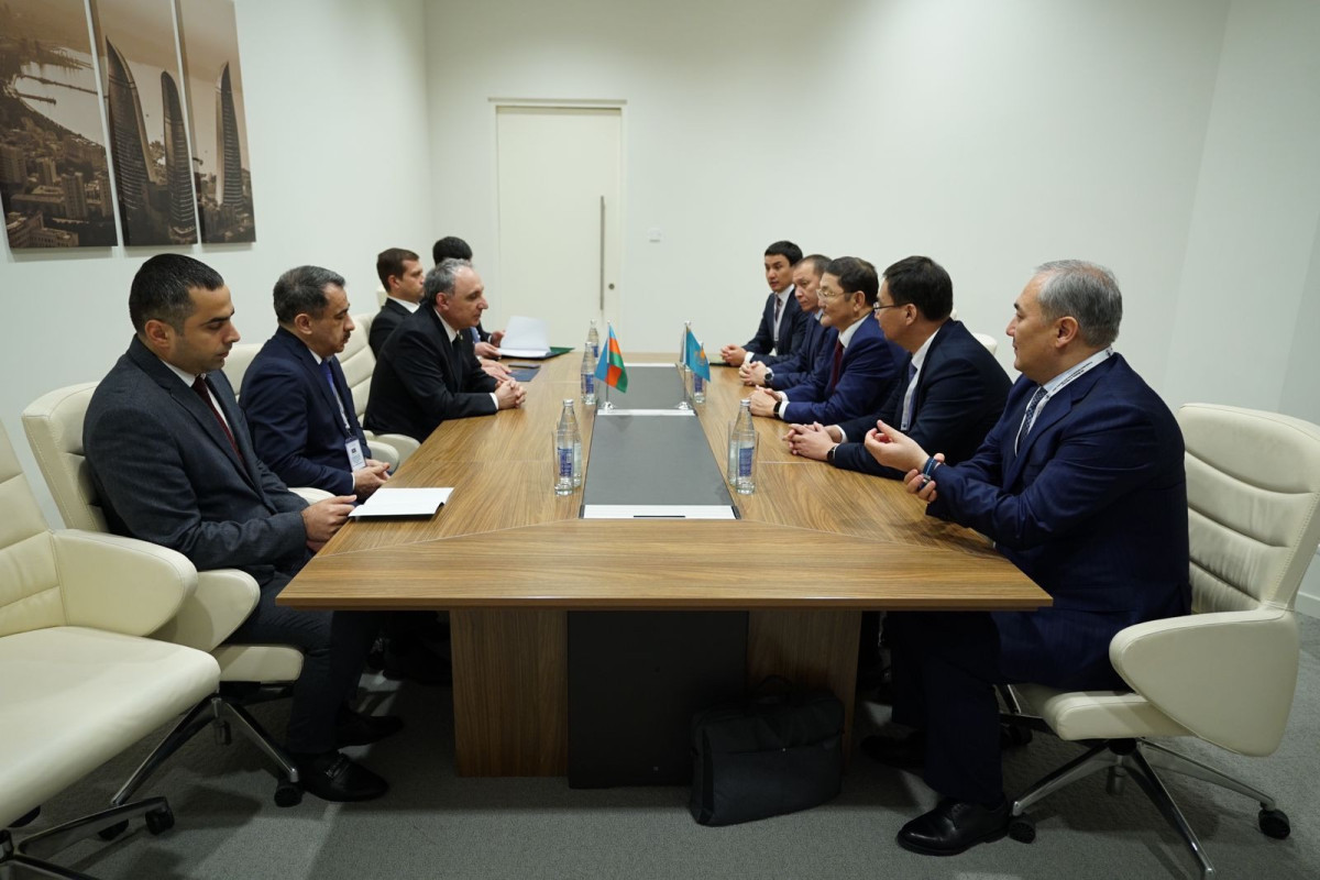 Кямран Алиев встретился с генпрокурором Казахстана