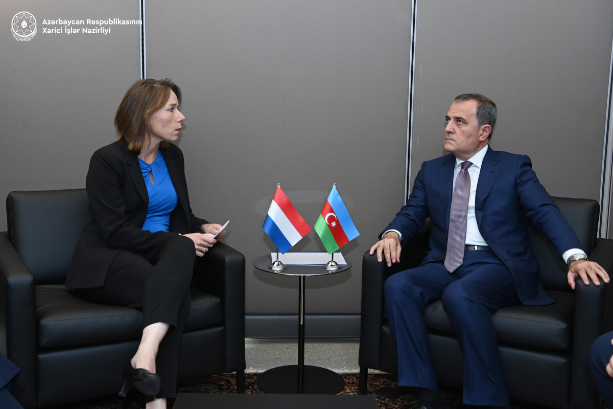 Джейхун Байрамов встретился с министром иностранных дел Нидерландов-ФОТО 