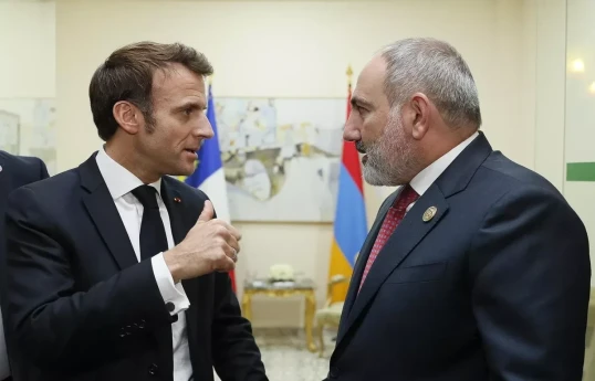 Пашинян и Макрон обсудили ситуацию в Карабахе