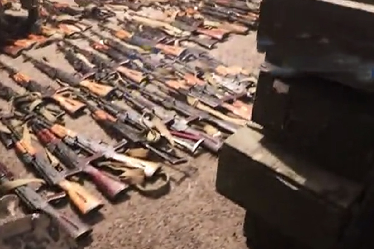 У вооруженных формирований в Карабахе изъято более 800 единиц оружия -ВИДЕО 