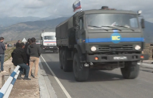 Автоколонна РМК отправилась из Армении в Ханкенди - ВИДЕО 
