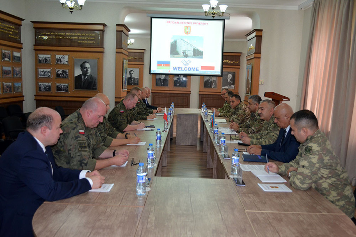 В Национальном университете обороны состоялась встреча с польской делегацией
