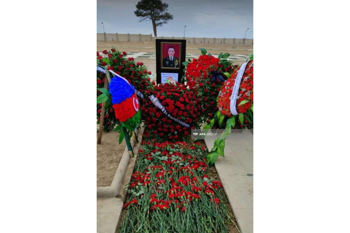 Похоронен полковник-лейтенант, погибший в результате минного террора в Агдаме-ФОТО 