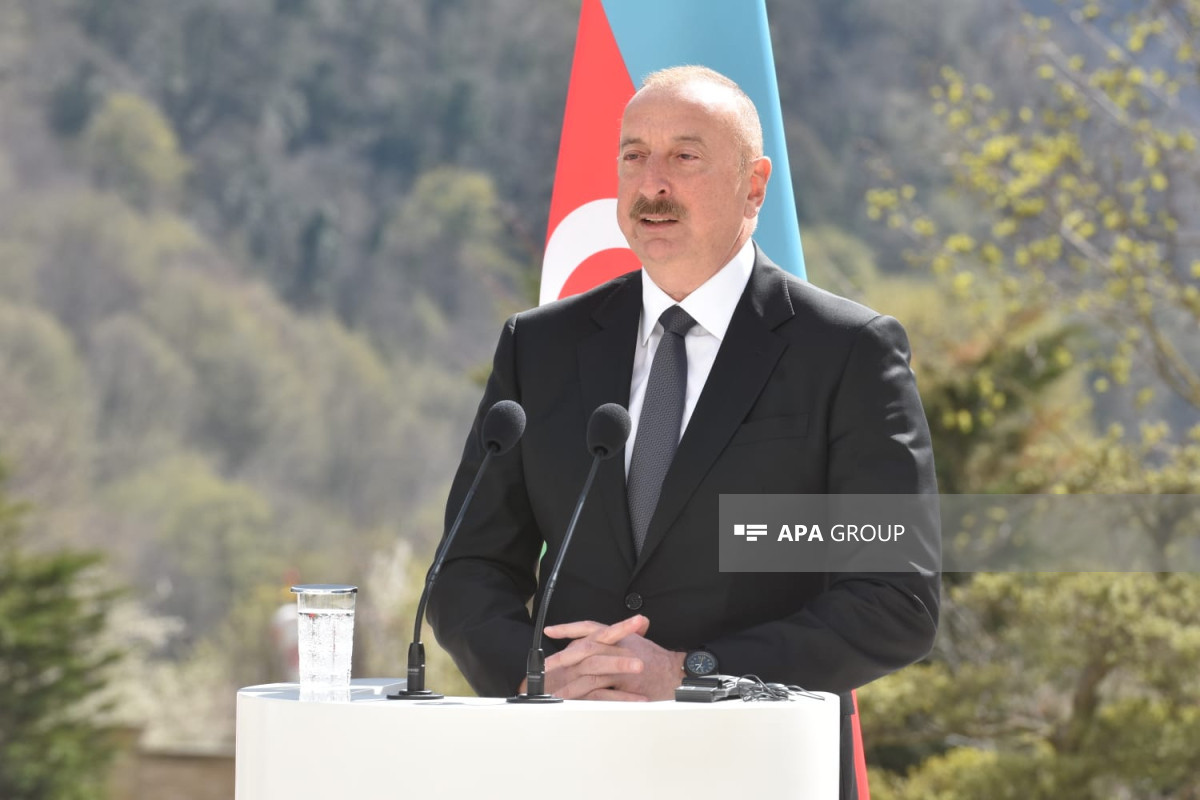 Президент Азербайджана Ильхам Алиев