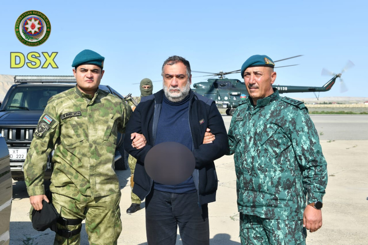 ГПС: Рубен Варданян задержан при попытке выезда из Азербайджана, он доставлен в Баку-ФОТО 