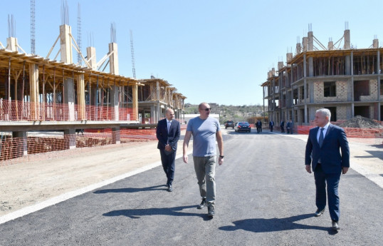 Президент Ильхам Алиев совершил поездку в Джабраильский район - ФОТО -ОБНОВЛЕНО 
