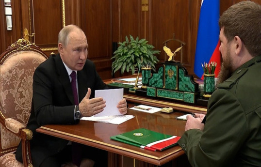 Путин встретился с главой Чечни