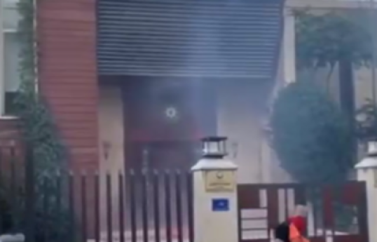 Армяне пытались атаковать посольство Азербайджана в Ливане-ВИДЕО 