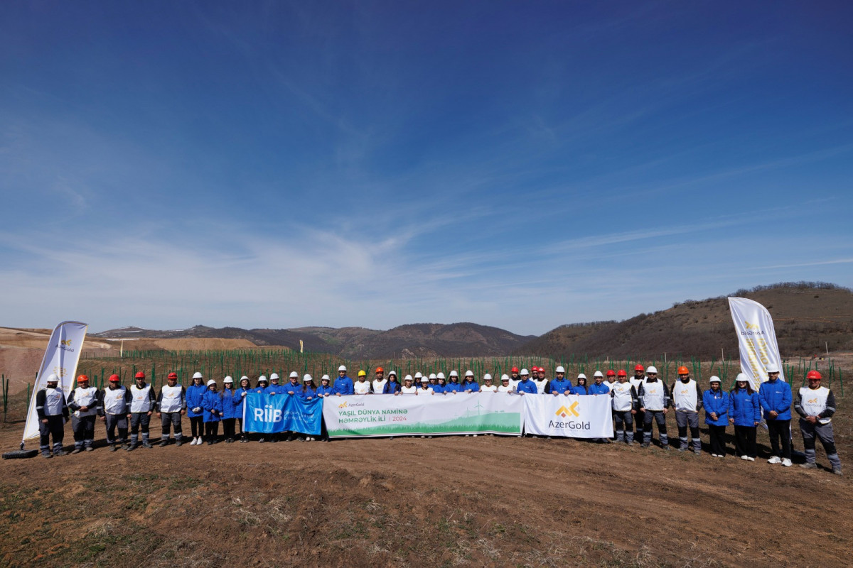 ЗАО «AzerGold» и ОО «Региональное развитие» провели экологическую акцию-ФОТО 