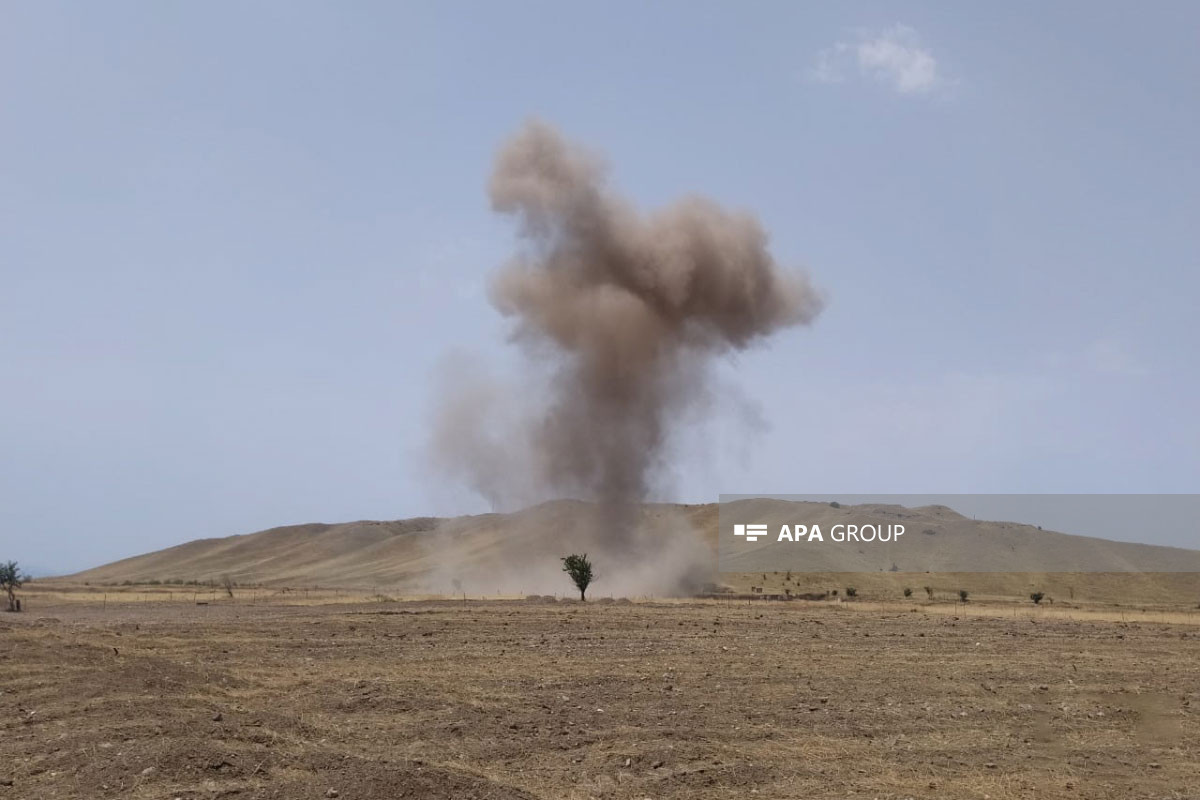 В Азербайджане на бывшей линии соприкосновения взорвалась мина, пострадали 3 человека  -ОБНОВЛЕНО 