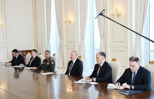 Президент Азербайджана: Предпринимаются серьезные шаги по развитию оборонной промышленности