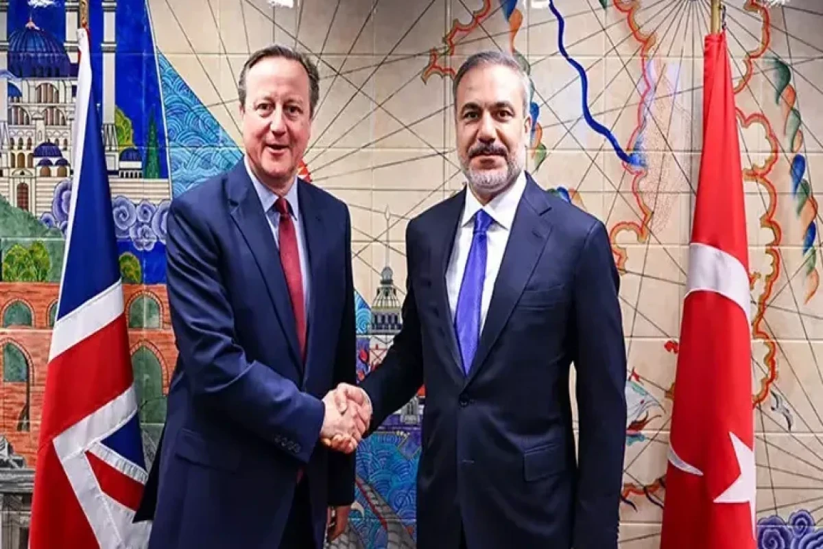 Глава МИД Турции встретился с британским коллегой