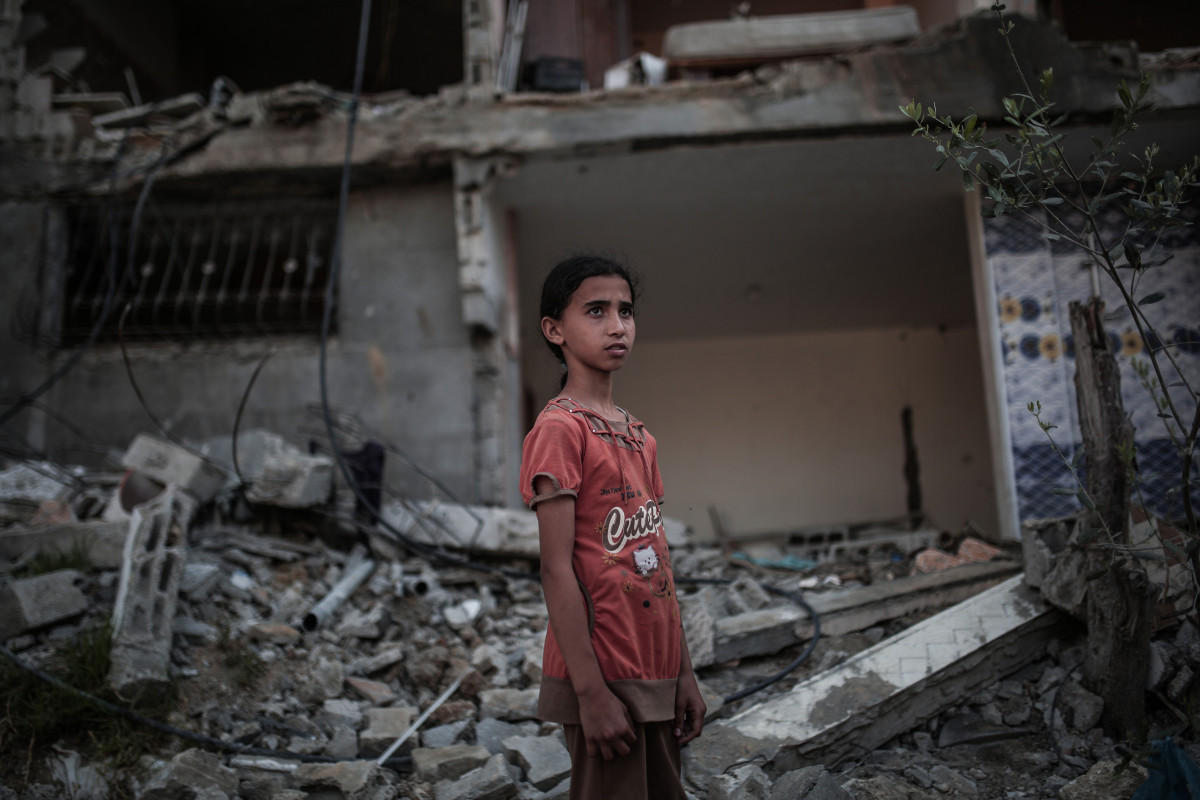 В Газе убиты около 14 тысяч детей