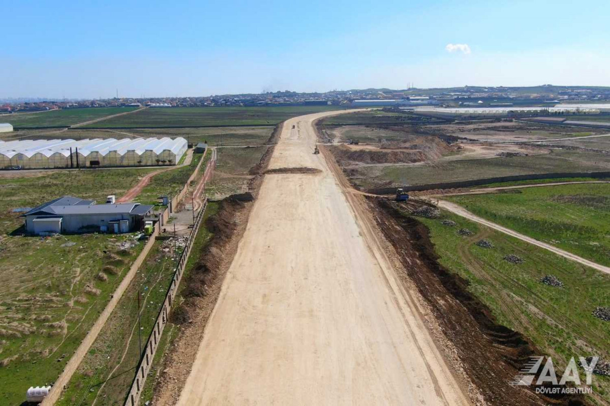 В Баку началось строительство дороги, которая сыграет большую роль в уменьшении заторов - ФОТО 