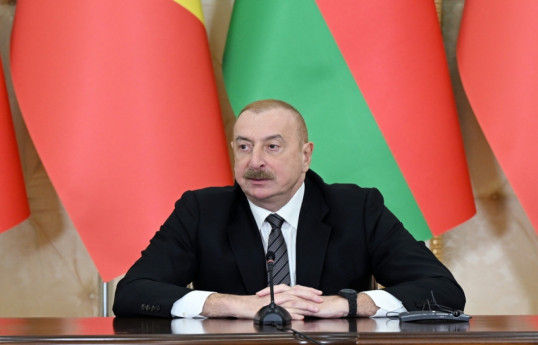 Президент Ильхам Алиев