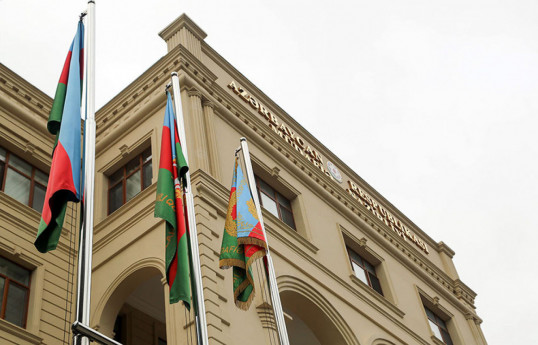 Минобороны: Позиции ВС Азербайджана обстреляны на нахчыванском направлении