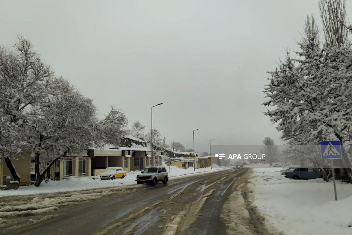 В Азербайджане местами прошли дожди и выпал снег - ФАКТИЧЕСКАЯ ПОГОДА 