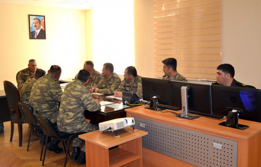 В Н-ской воинской части проведены командно-штабные учения с компьютерной поддержкой