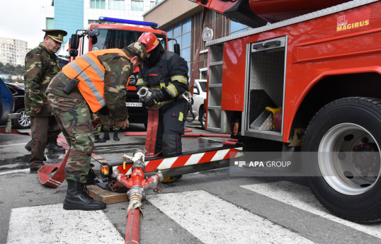 МЧС Азербайджана: За минувшие сутки осуществлено 27 выездов на пожары, спасены 2 человека