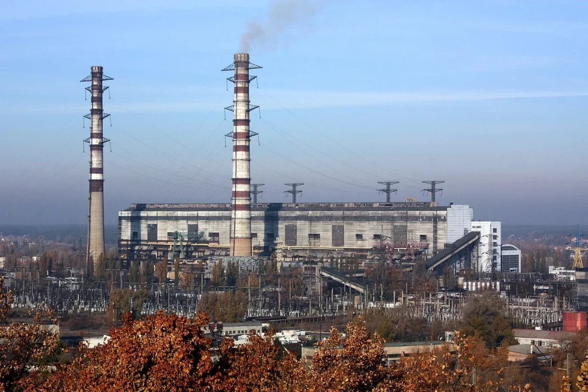 Разрушена самая мощная электростанция в Киевской области