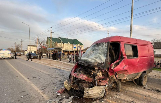 В ДТП с микроавтобусом в Дагестане погибли двое детей