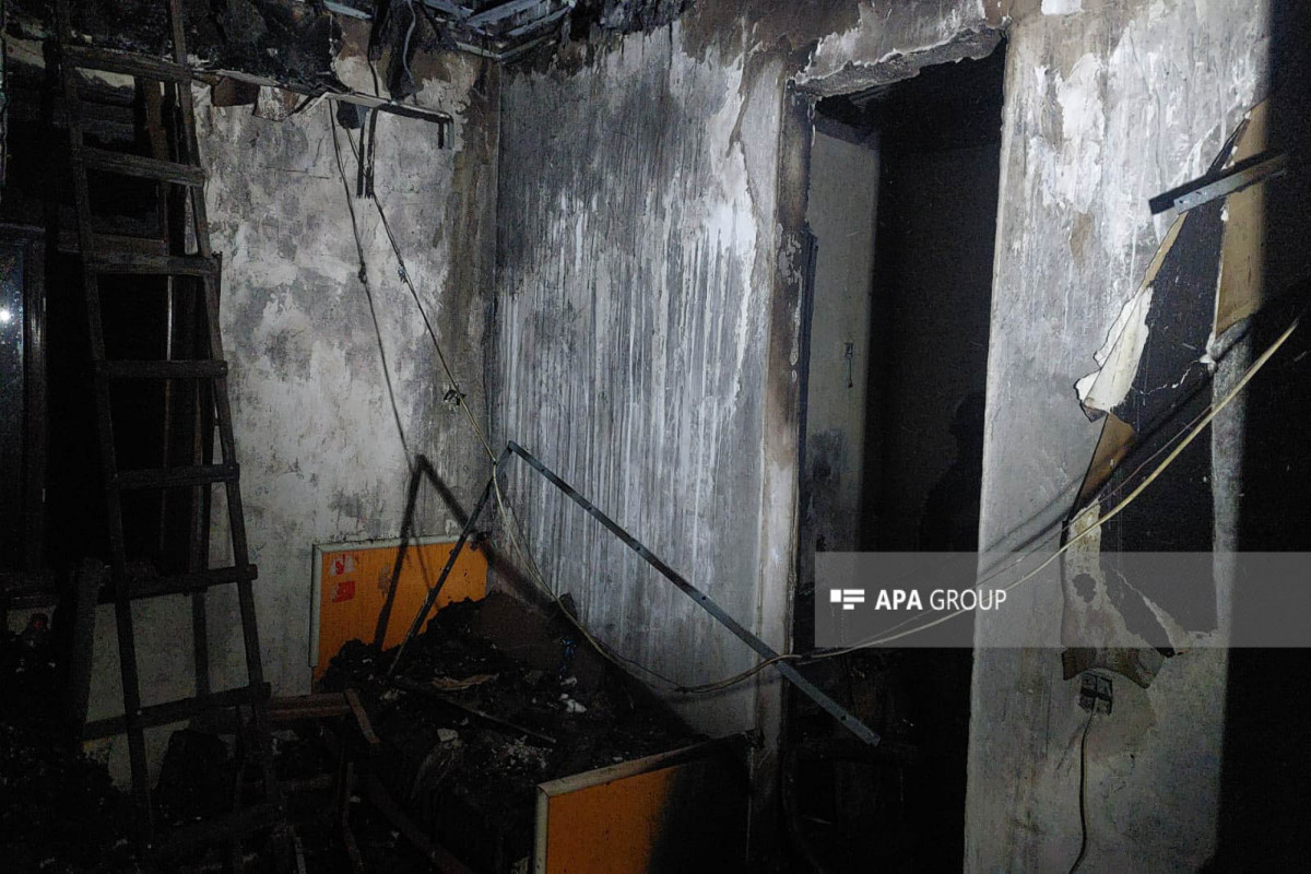 Пожар в частном доме в Гяндже потушен-ФОТО -ОБНОВЛЕНО 