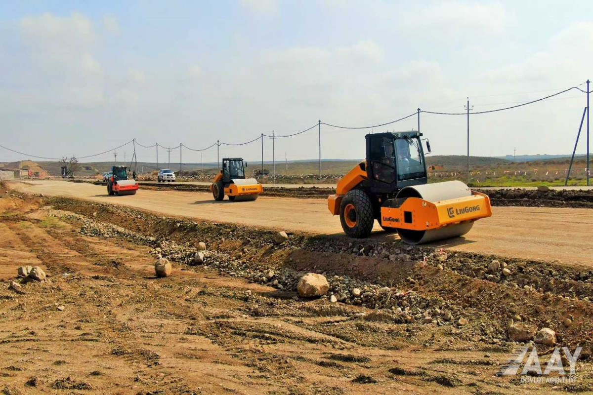 В Азербайджане начато строительство автомобильной дороги в Аскеран-ФОТО -ВИДЕО 