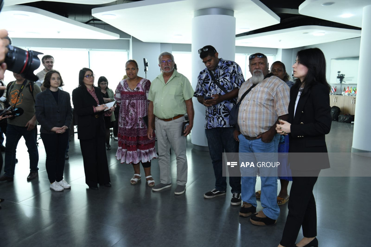 Делегация Конгресса Новой Каледонии посетила штаб-квартиру молодежной организации ДН в Баку -ФОТО 