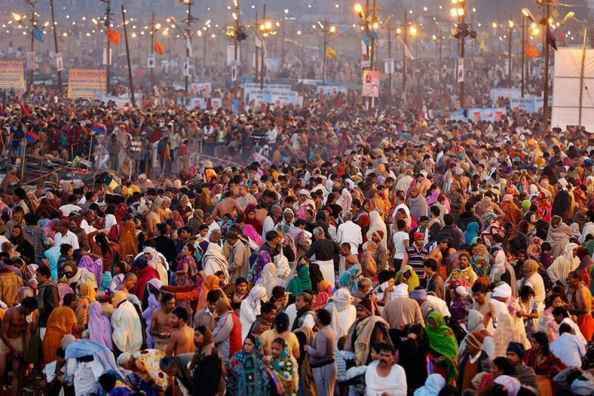 Индия заняла первое место в мире по численности населения