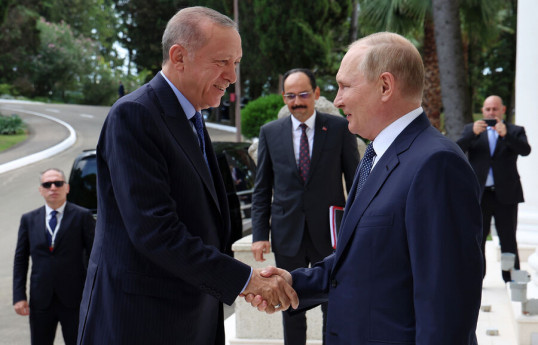 Эрдоган прокомментировал предстоящий визит Путина в Турцию