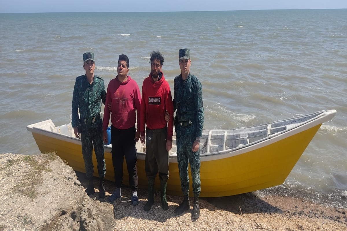 В Каспийском море задержан катер с гражданами Ирана, изъято 20 кг наркотиков -ФОТО-ВИДЕО 