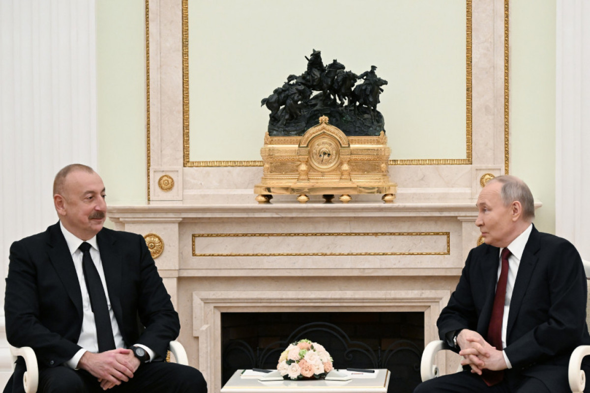 Состоялась встреча президентов Азербайджана и России один на один - ОБНОВЛЕНО-1 