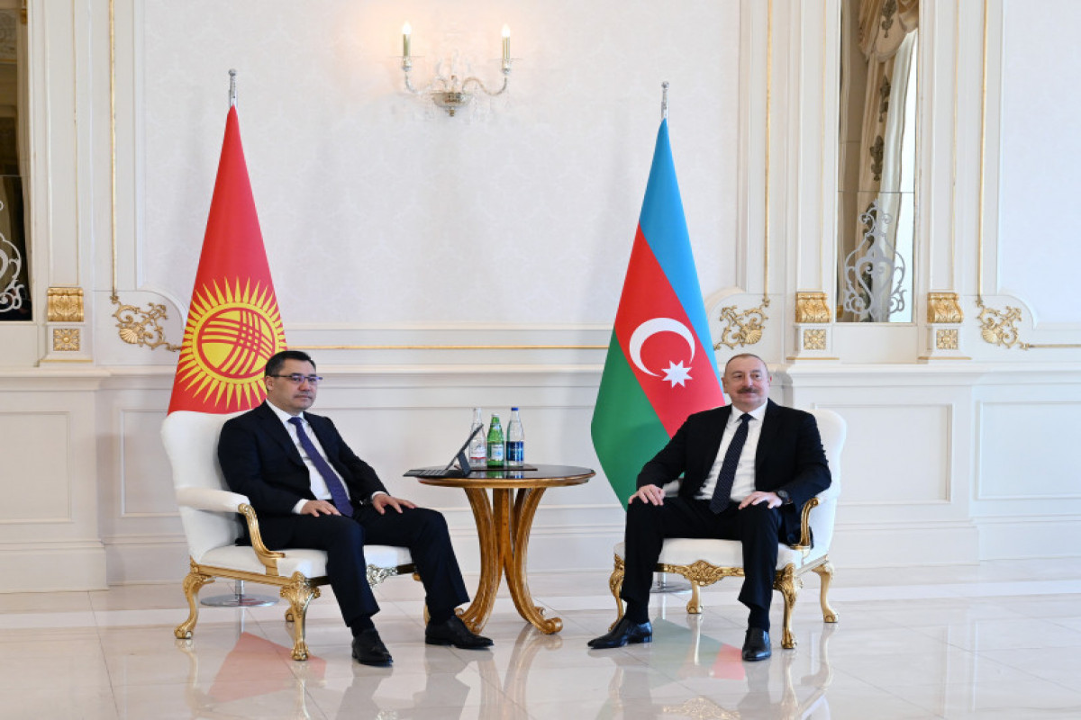 Состоялась встреча президентов Азербайджана и Кыргызстана в узком составе -ОБНОВЛЕНО 