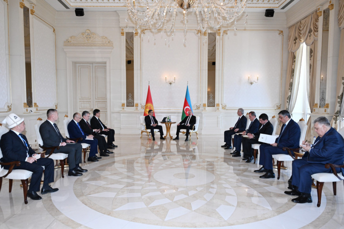 Состоялась встреча президентов Азербайджана и Кыргызстана в узком составе -ОБНОВЛЕНО 
