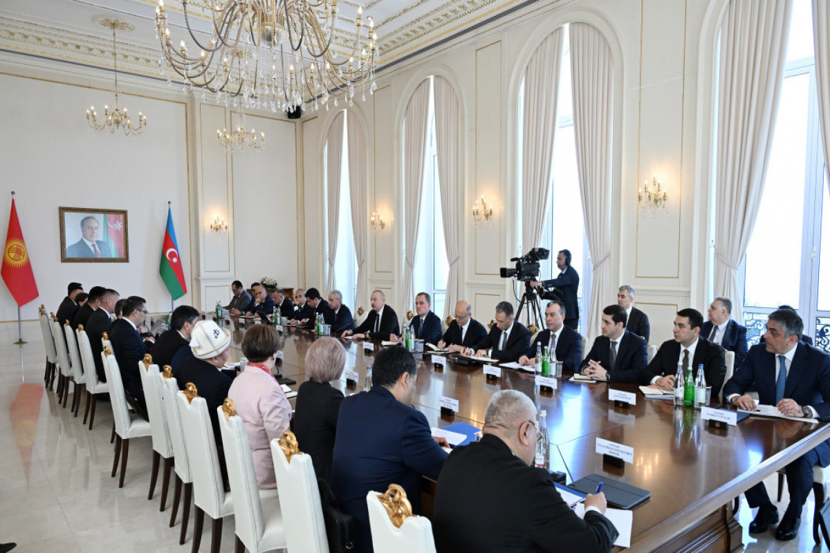 Состоялось второе заседание Межгосударственного совета Азербайджана и Кыргызстана - ОБНОВЛЕНО-1 