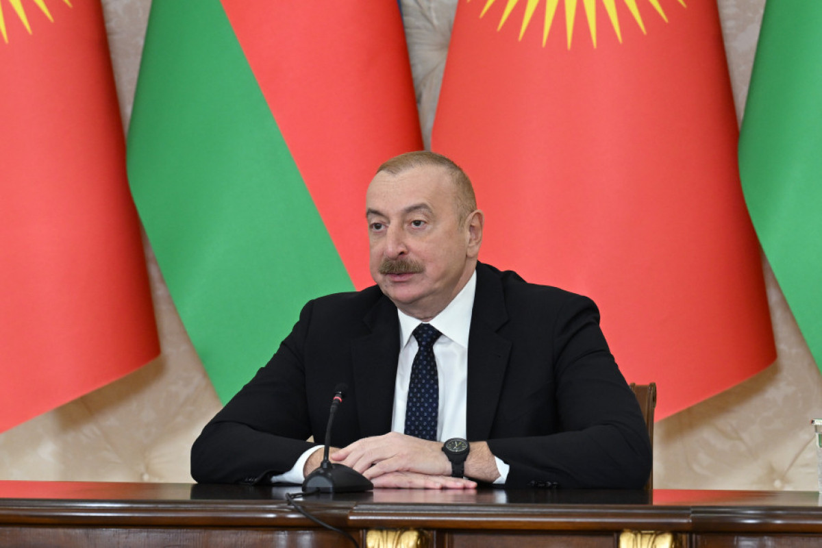 Президент Ильхам Алиев: Азербайджан настроен продолжать активное взаимодействие с Кыргызстаном по всем направлениям