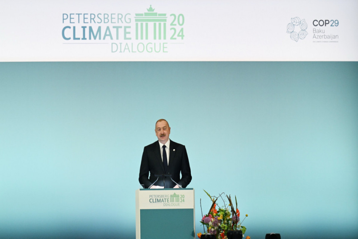 Президент Азербайджана принял участие в сегменте высокого уровня XV Петерсбергского климатического диалога в Берлине -ОБНОВЛЕНО-3 