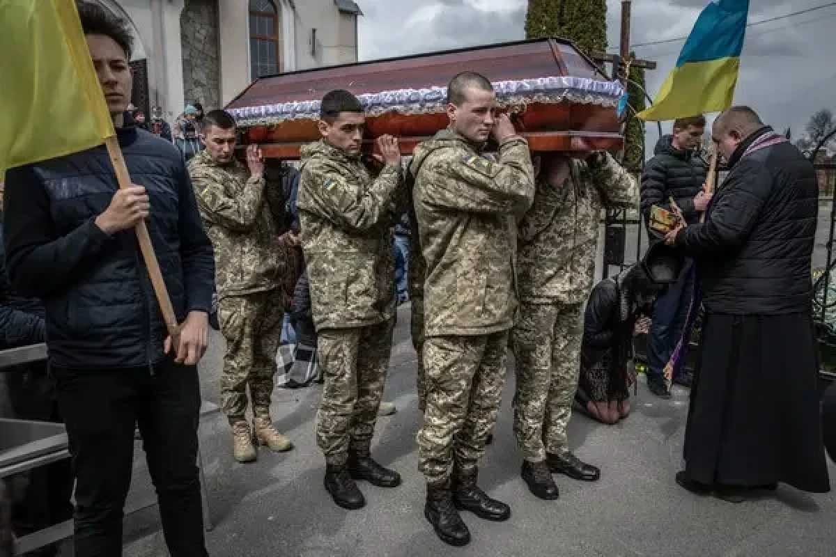 Украина вернула тела еще 140 своих военных