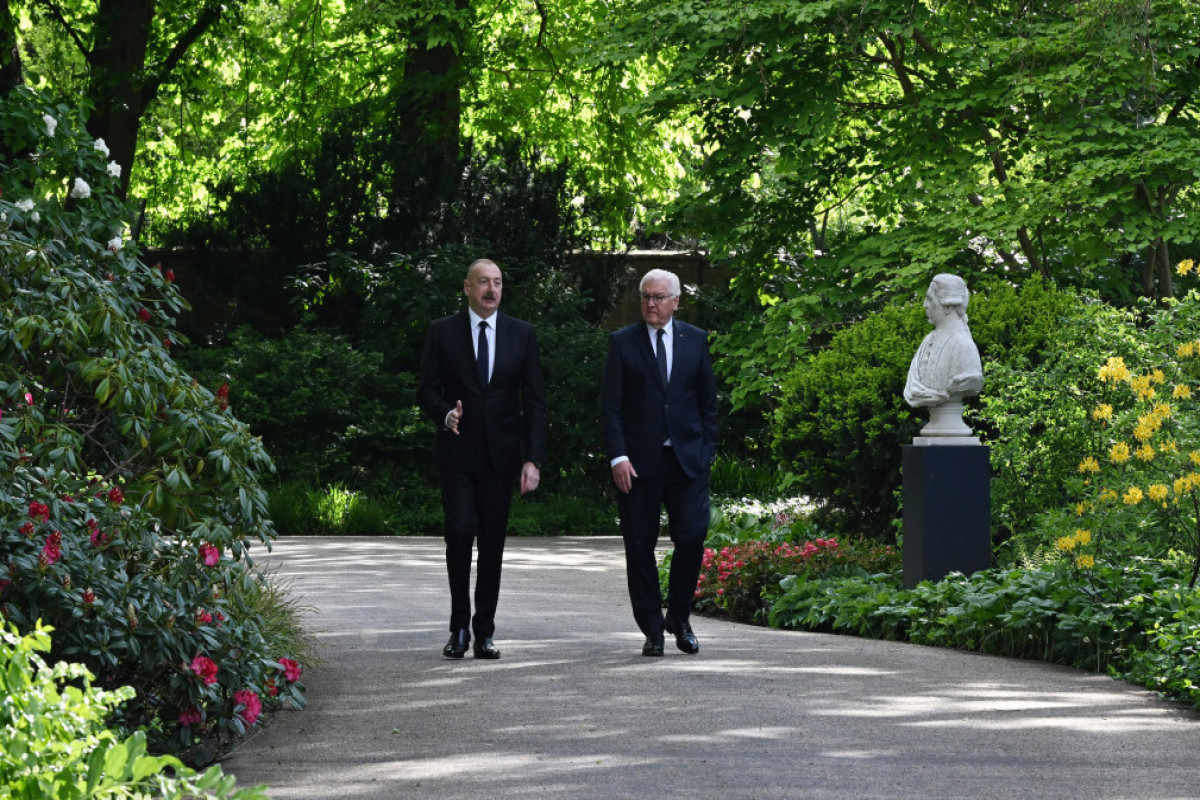 В Берлине состоялась встреча президентов Азербайджана и ФРГ один на один -ОБНОВЛЕНО 