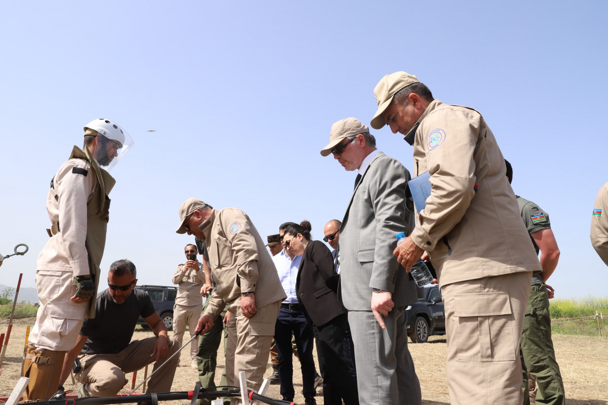 В Агдаме состоялось заседание рабочей группы по очистке от мин и неразорвавшихся боеприпасов-ФОТО 