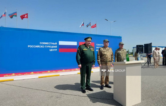 Российский генерал: Центр в Агдаме является успешным примером совместной деятельности военных России, Турции и Азербайджана - ВИДЕО 