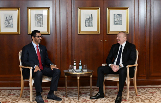 В Берлине состоялась встреча Президента Азербайджана с министром промышленности и передовых технологий ОАЭ-ОБНОВЛЕНО-1 