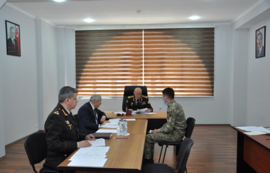 Кямаледдин Гейдаров провел совещание в Гянджинском региональном центре МЧС-ФОТО 