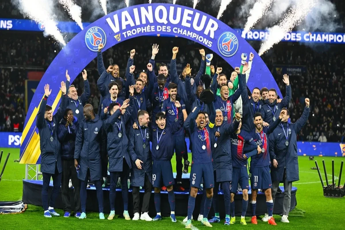 «ПСЖ» в 12-й раз стал чемпионом Франции-ФОТО 