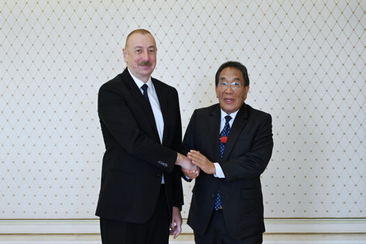 Глава Азербайджанского государства принял президента сената парламента Малайзии - ОБНОВЛЕНО 