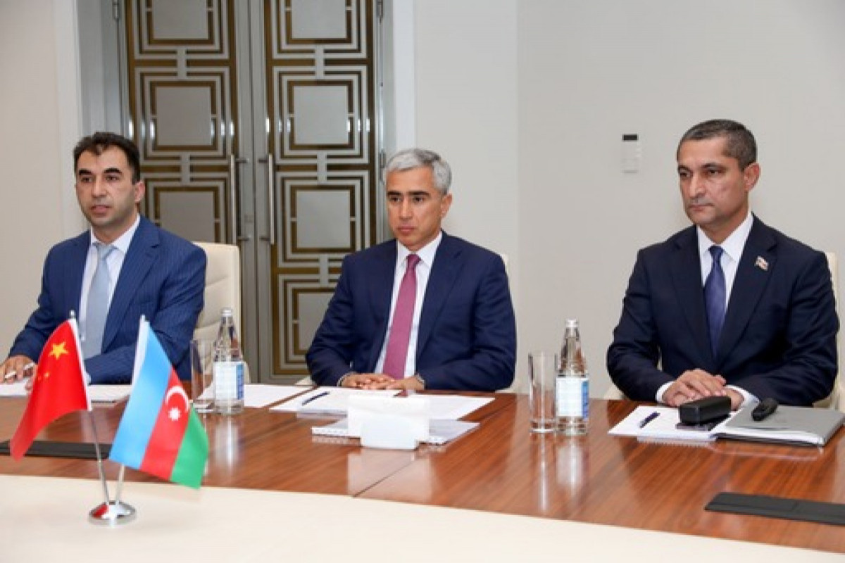 Обсуждены вопросы дальнейшего сотрудничества между Фондом Гейдара Алиева и Китайским народным обществом дружбы с заграницей